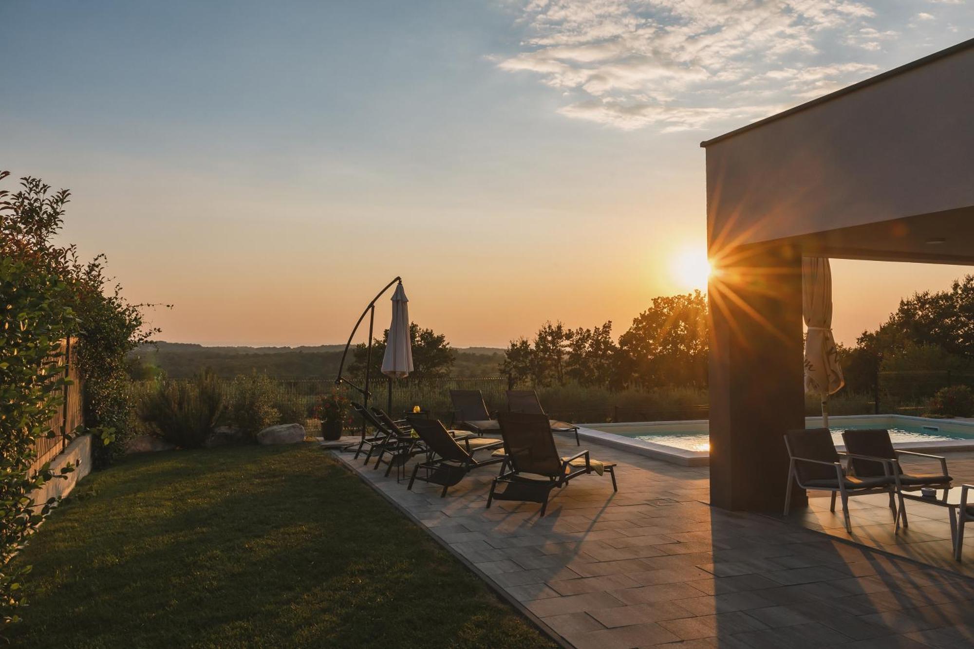 Villa Boiky - Private Pool And Amazing Sea View, Istria Materada Екстер'єр фото