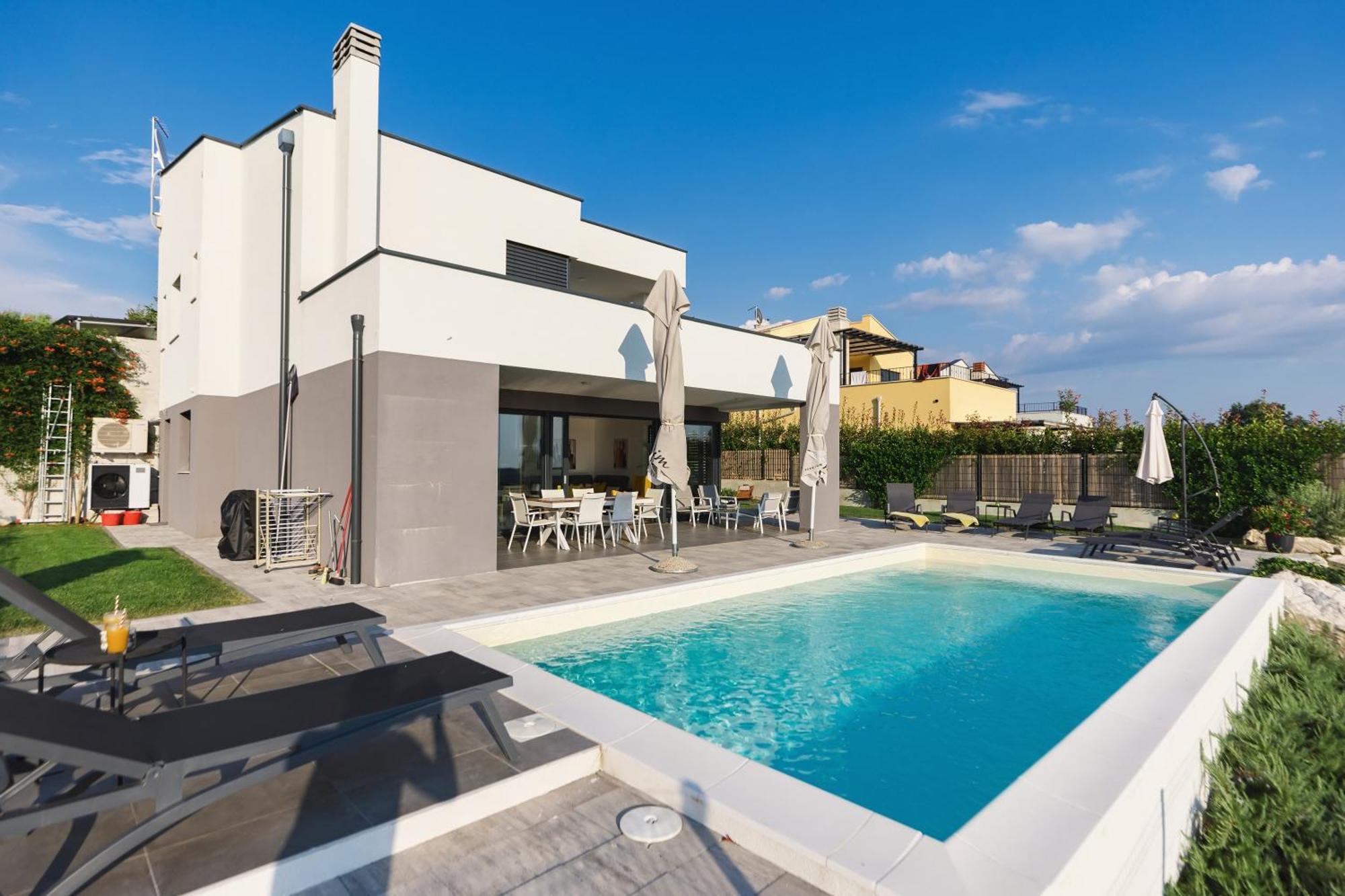 Villa Boiky - Private Pool And Amazing Sea View, Istria Materada Екстер'єр фото