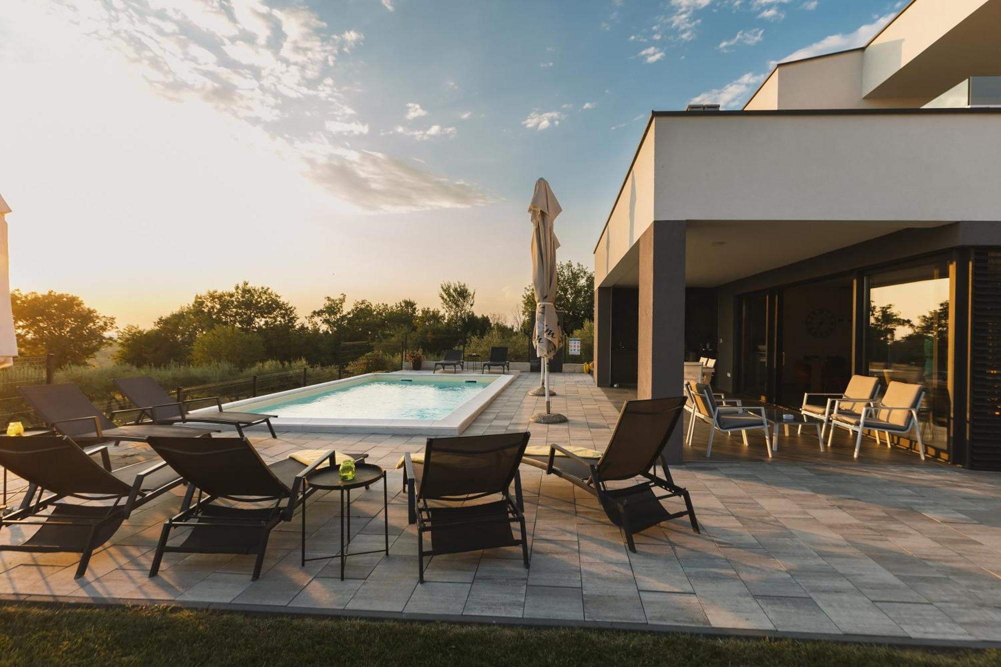 Villa Boiky - Private Pool And Amazing Sea View, Istria Materada Екстер'єр фото