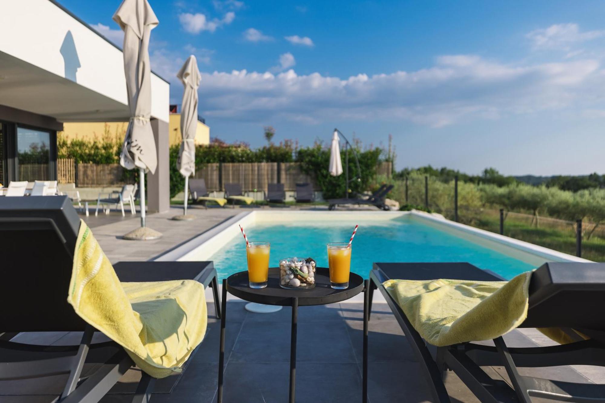Villa Boiky - Private Pool And Amazing Sea View, Istria Materada Екстер'єр фото